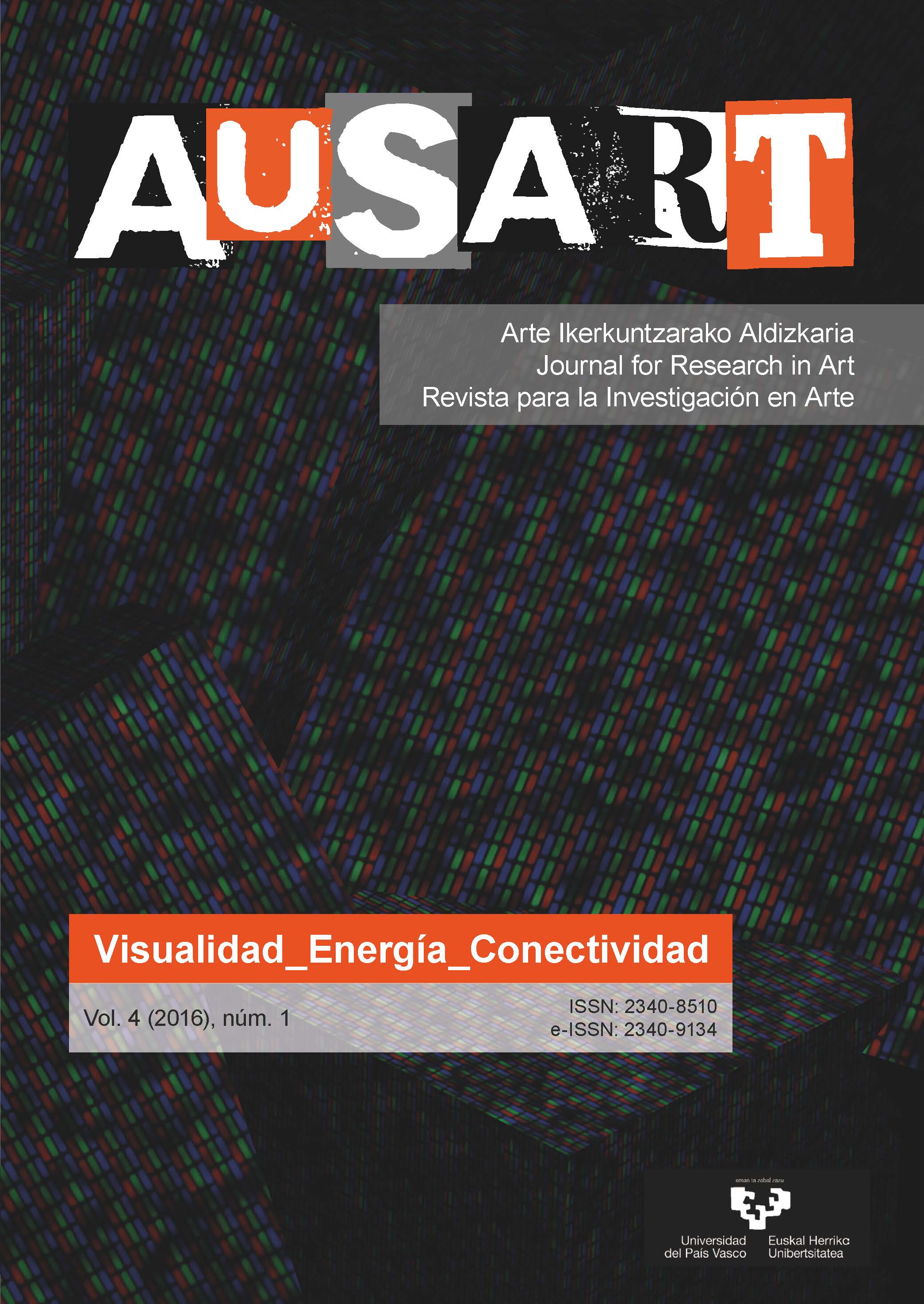 Portada AusArt vol. 4, número 1 (2016)