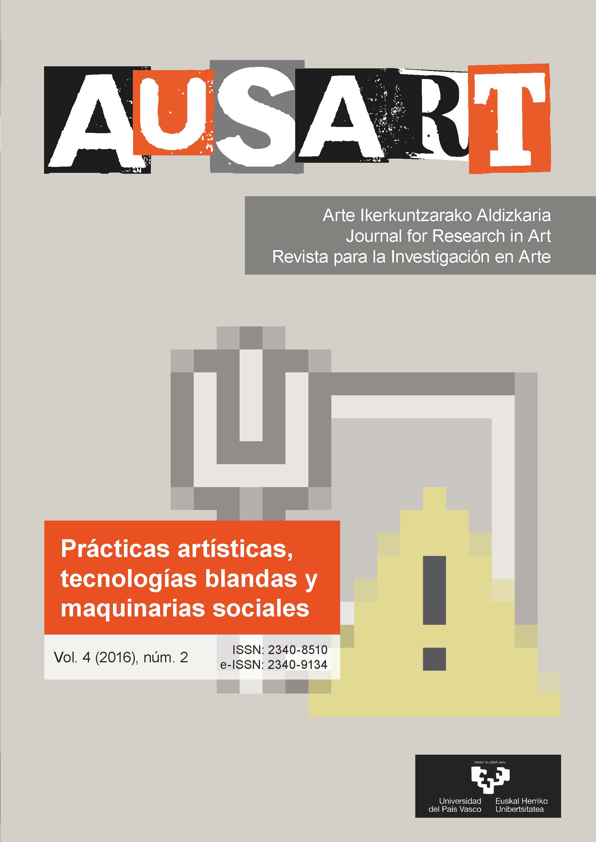 Portada AusArt vol. 4, número 2 (2016)