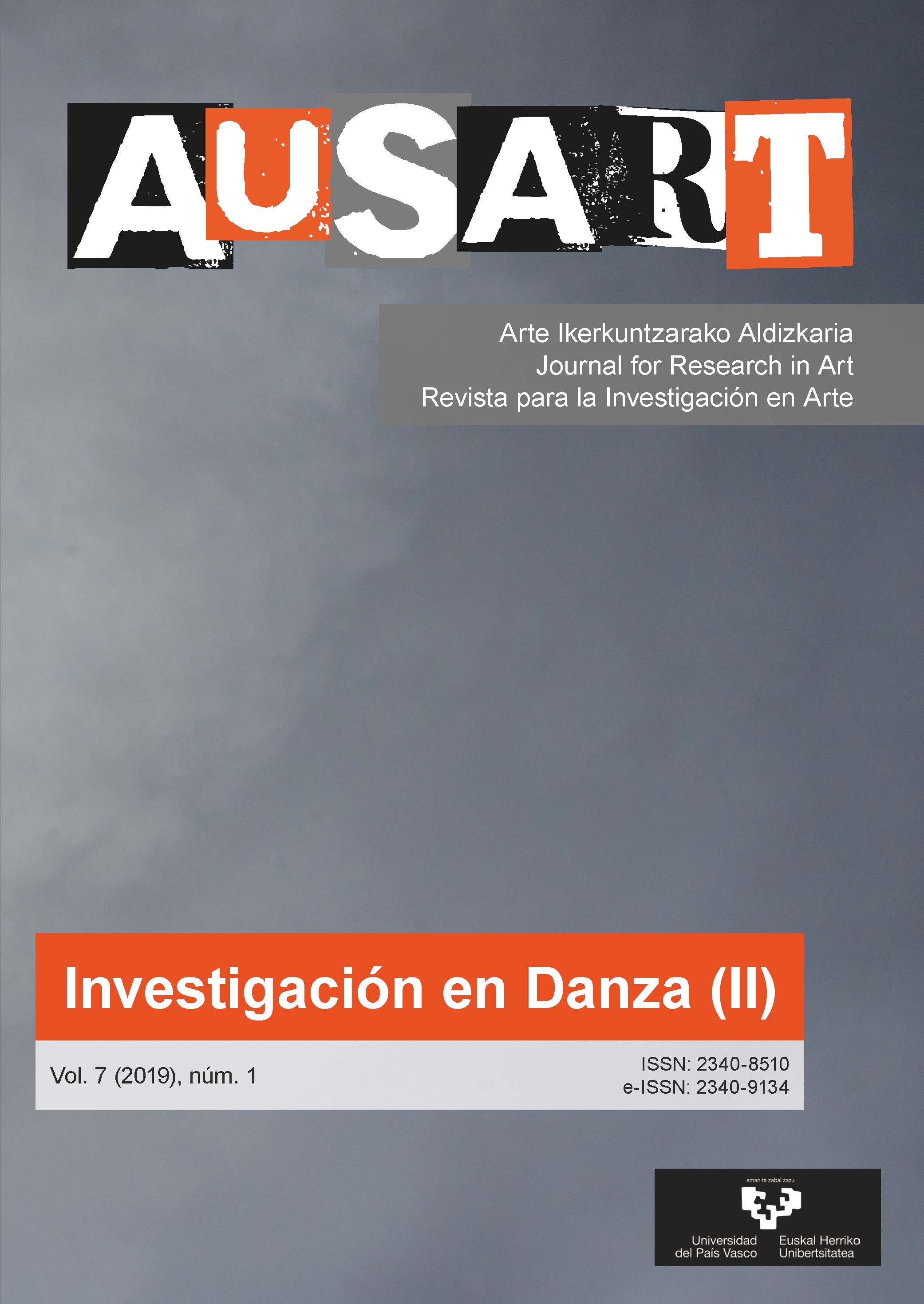 Portada AusArt vol. 7, número 1 (2019)