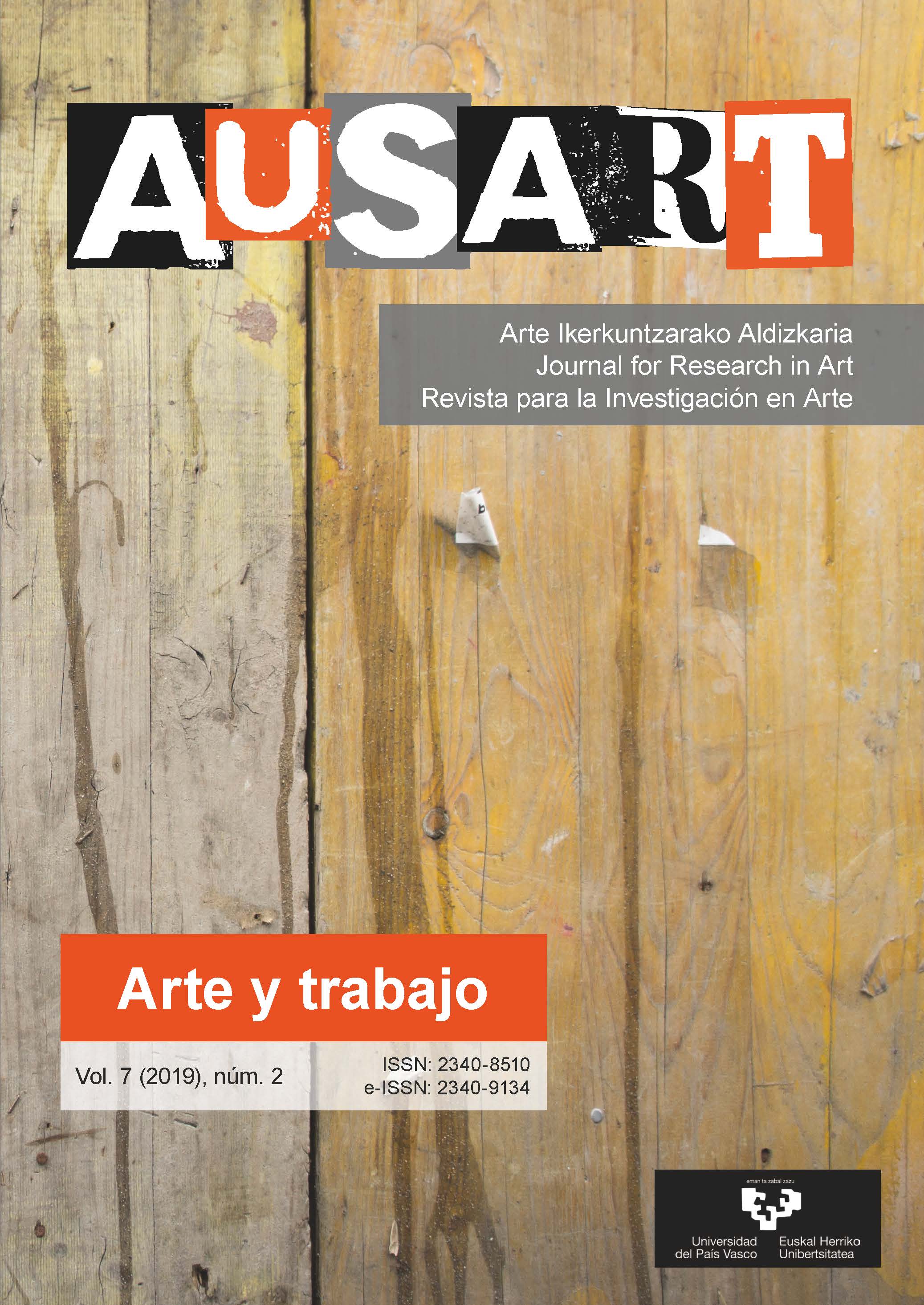 Portada AusArt vol. 7, número 2 (2019)