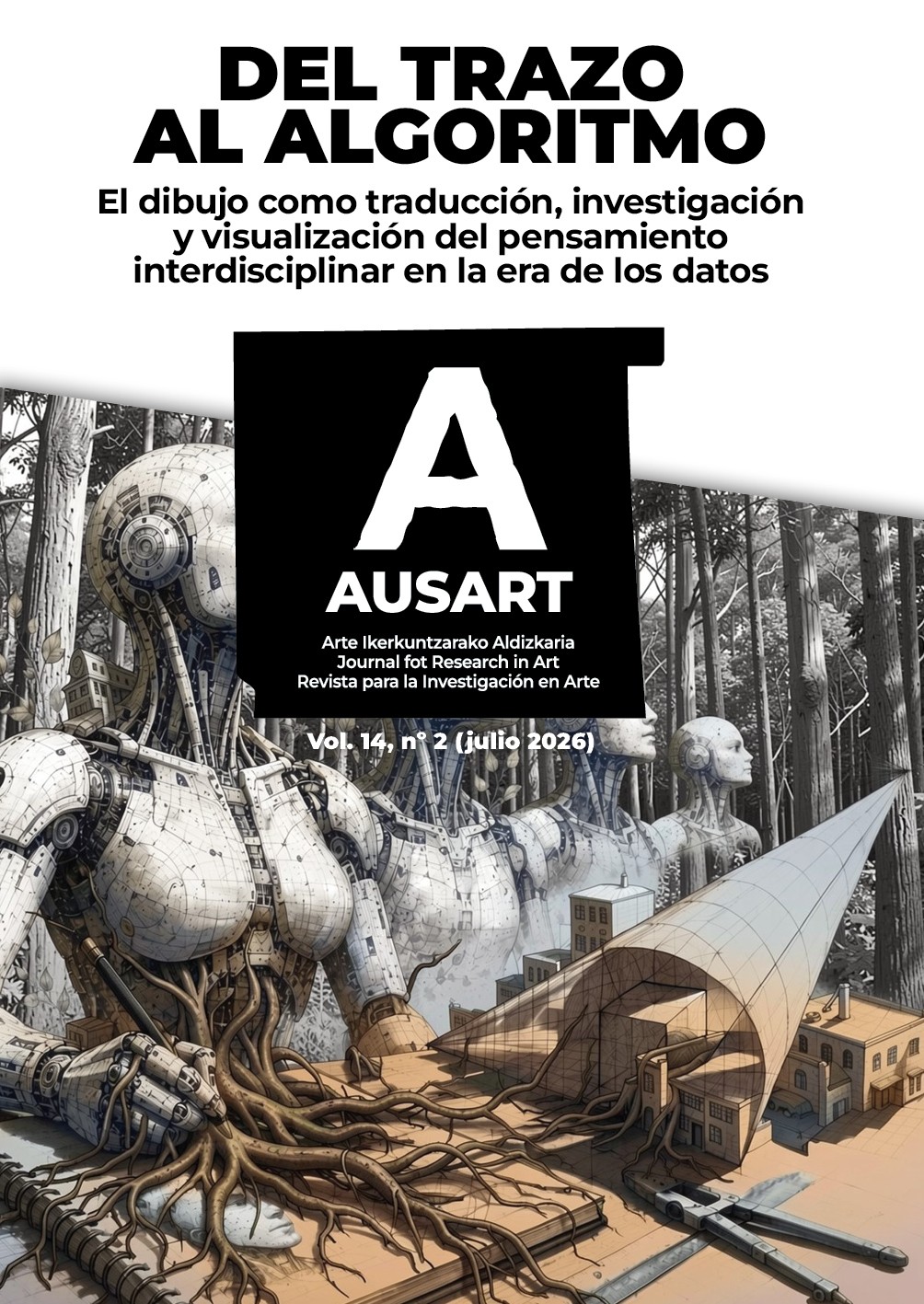 Portada AusArt 14.2. «Del trazo al algoritmo...»